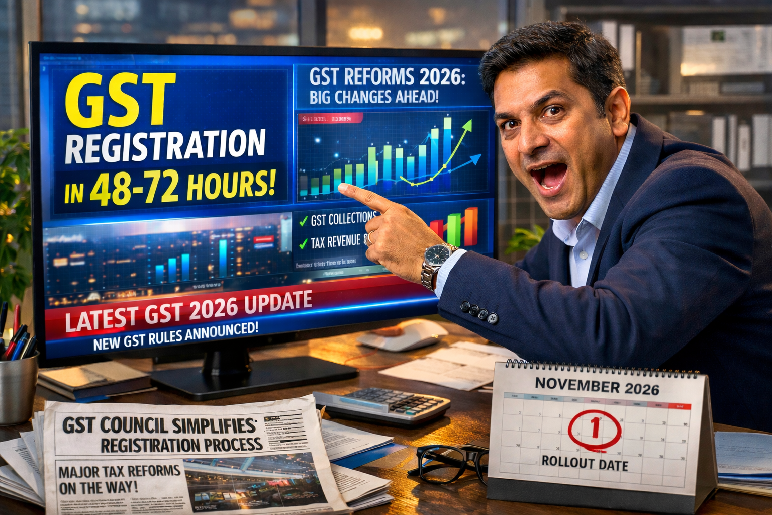 GST Registration New Update 2026: Complete Guide, Rules, Process & Documents