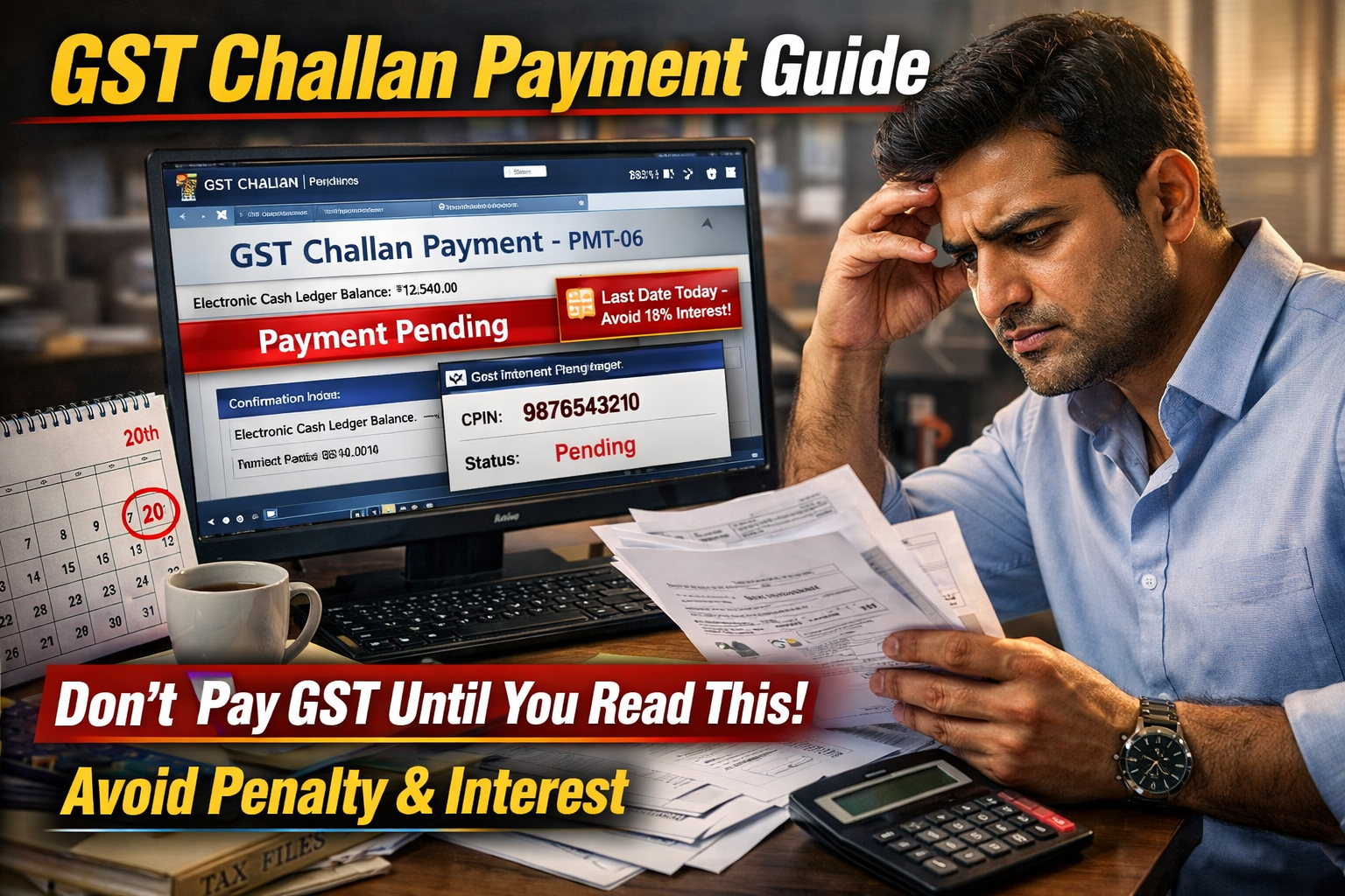 GST Challan Payment Guide 2026: Step-by-Step Online & Offline Process for Easy GST Filing