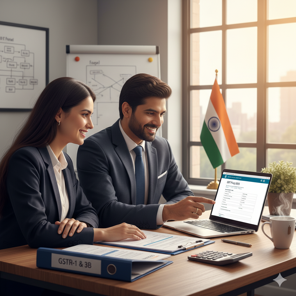 GST Tax File 2025 Made Easy: Step-by-Step GSTR-1 & GSTR-3B Guide for Businesses